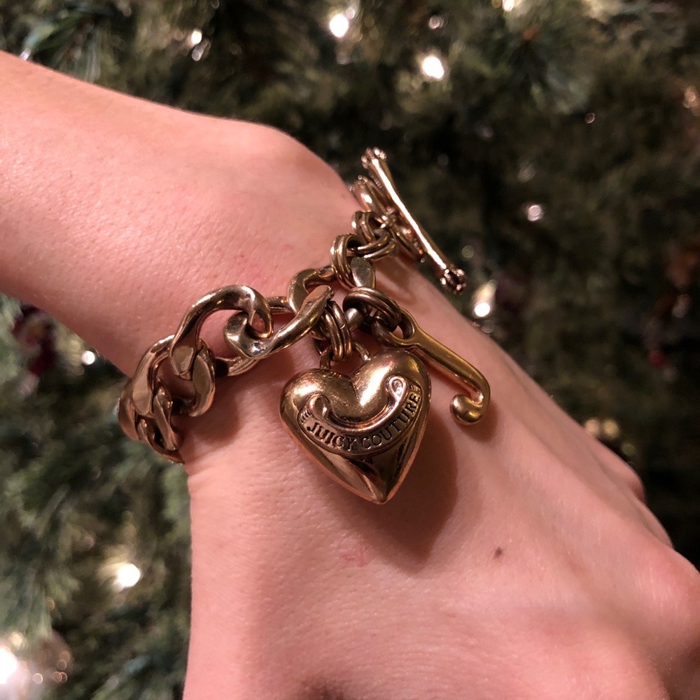 Juicy Couture Gold Bracelete
